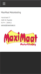 Mobile Screenshot of maximaat.nl