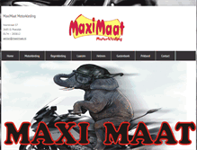 Tablet Screenshot of maximaat.nl